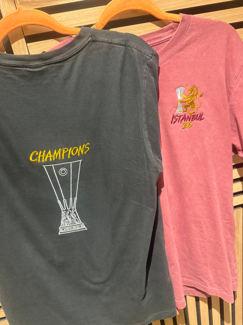 AVFC UEFA Europa League Champions LTD Edition T-Shirt