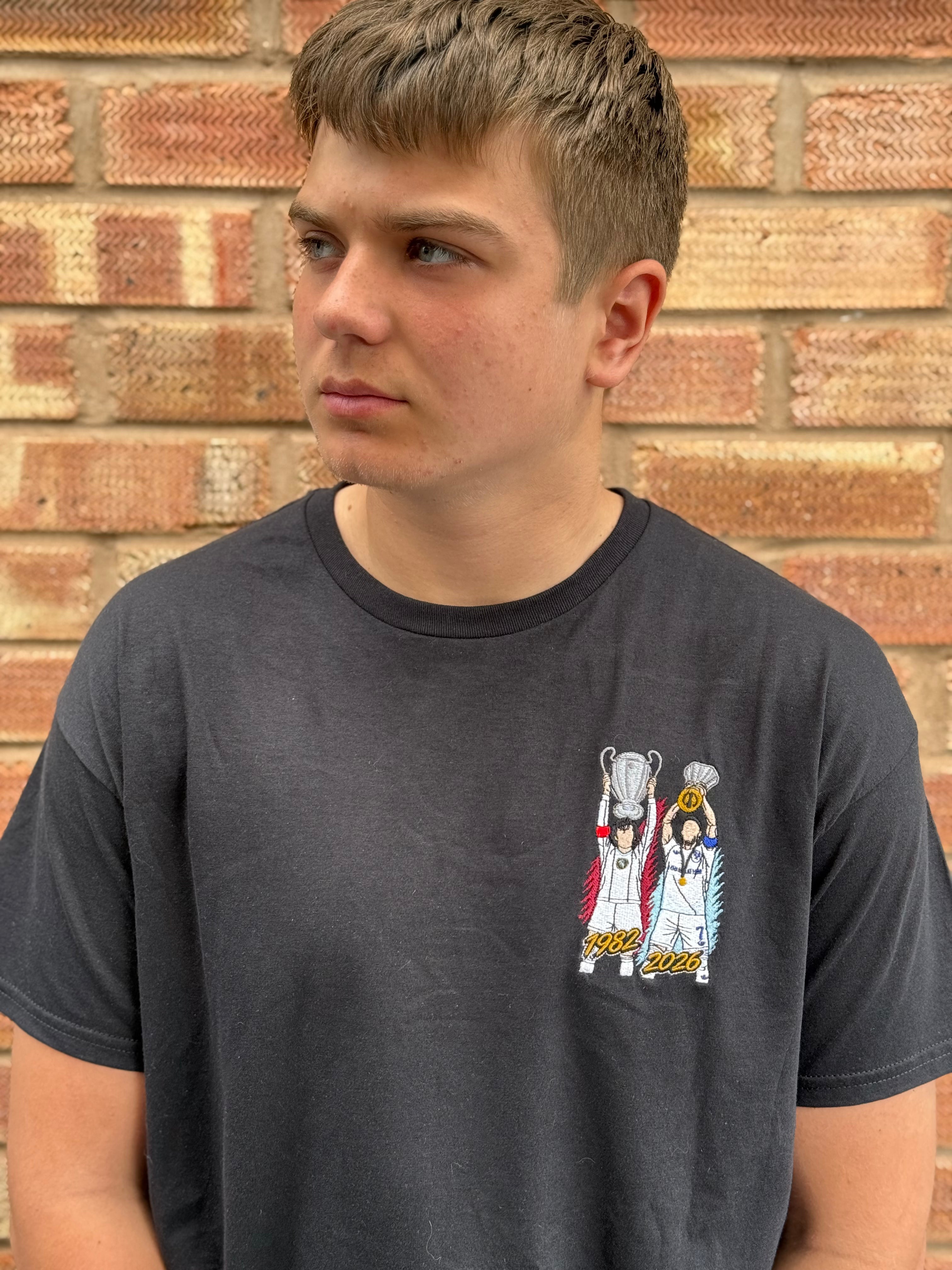 AVFC UEFA Europa League 26 & Champions League 82 LTD Edition T-Shirt